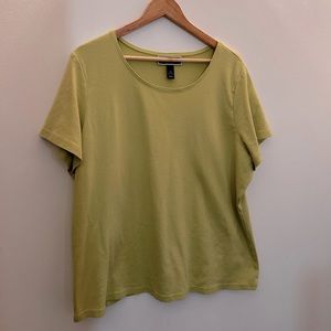 Karen Scott Women’s Scoop Neck Shirt